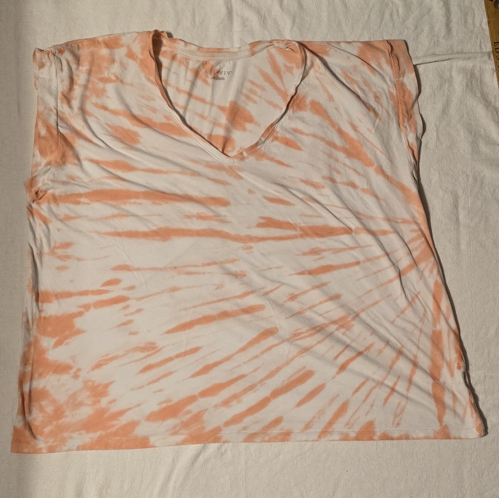 Ava & Viv Orange Short Sleeve Tee